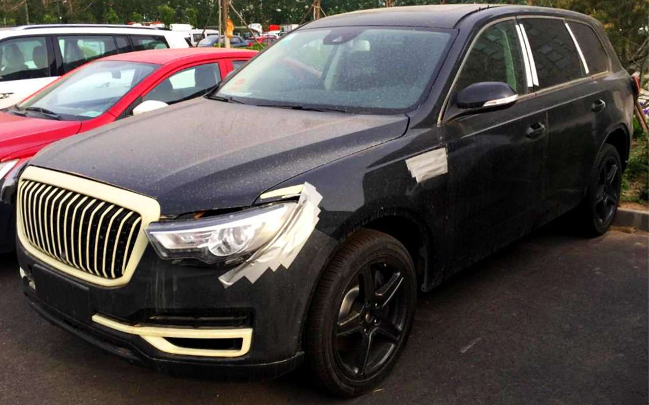 Очередной клон: Audi Q7 в переводе на китайский