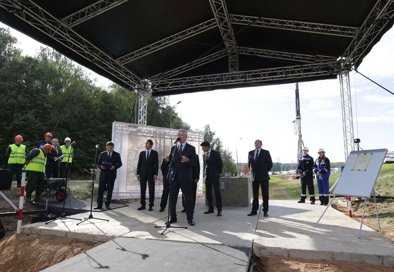 Началось строительство первого участка ЦКАД
