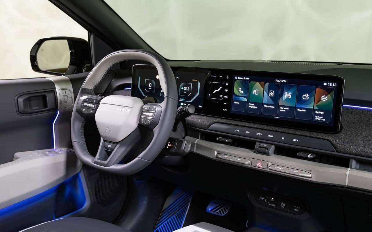 Интерьер Kia EV3