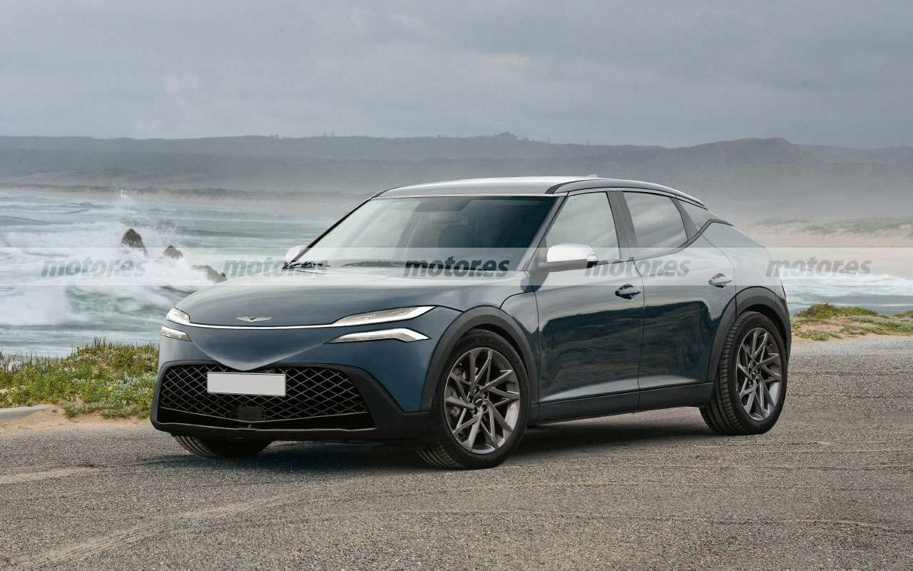 Кросс-купе Genesis GV60 — первые изображения