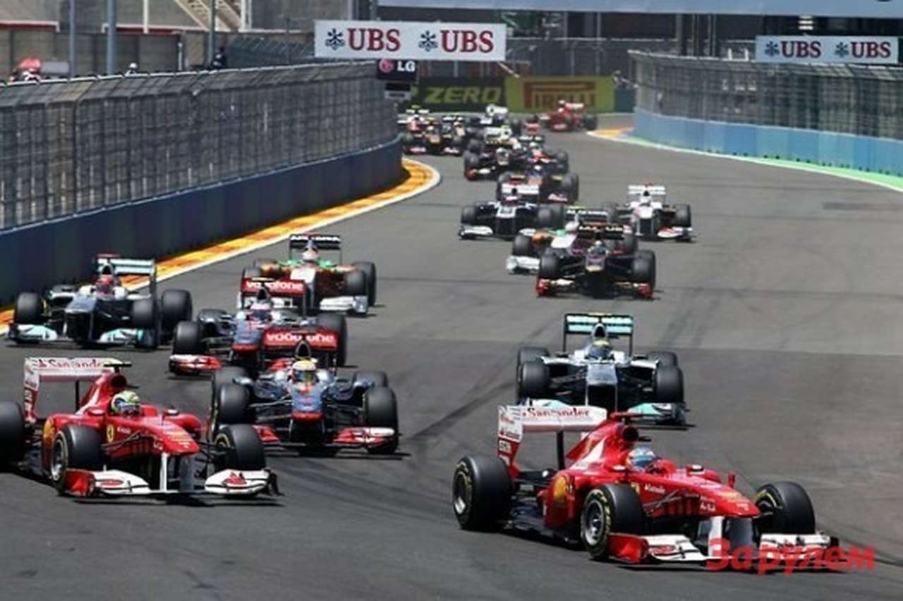 Формула 1 сменит моторы