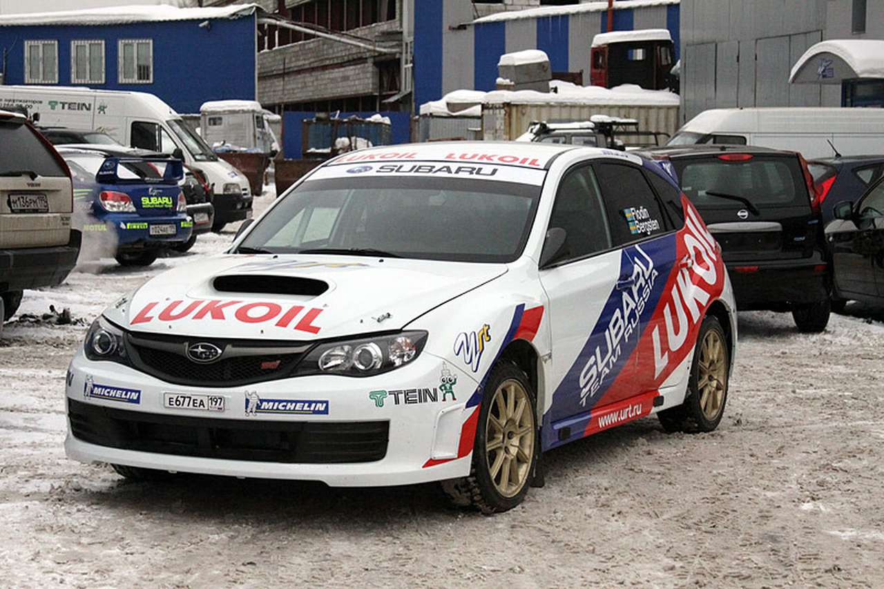 Российские инженеры подготовили Subaru Impreza для чемпионата ралли 2011