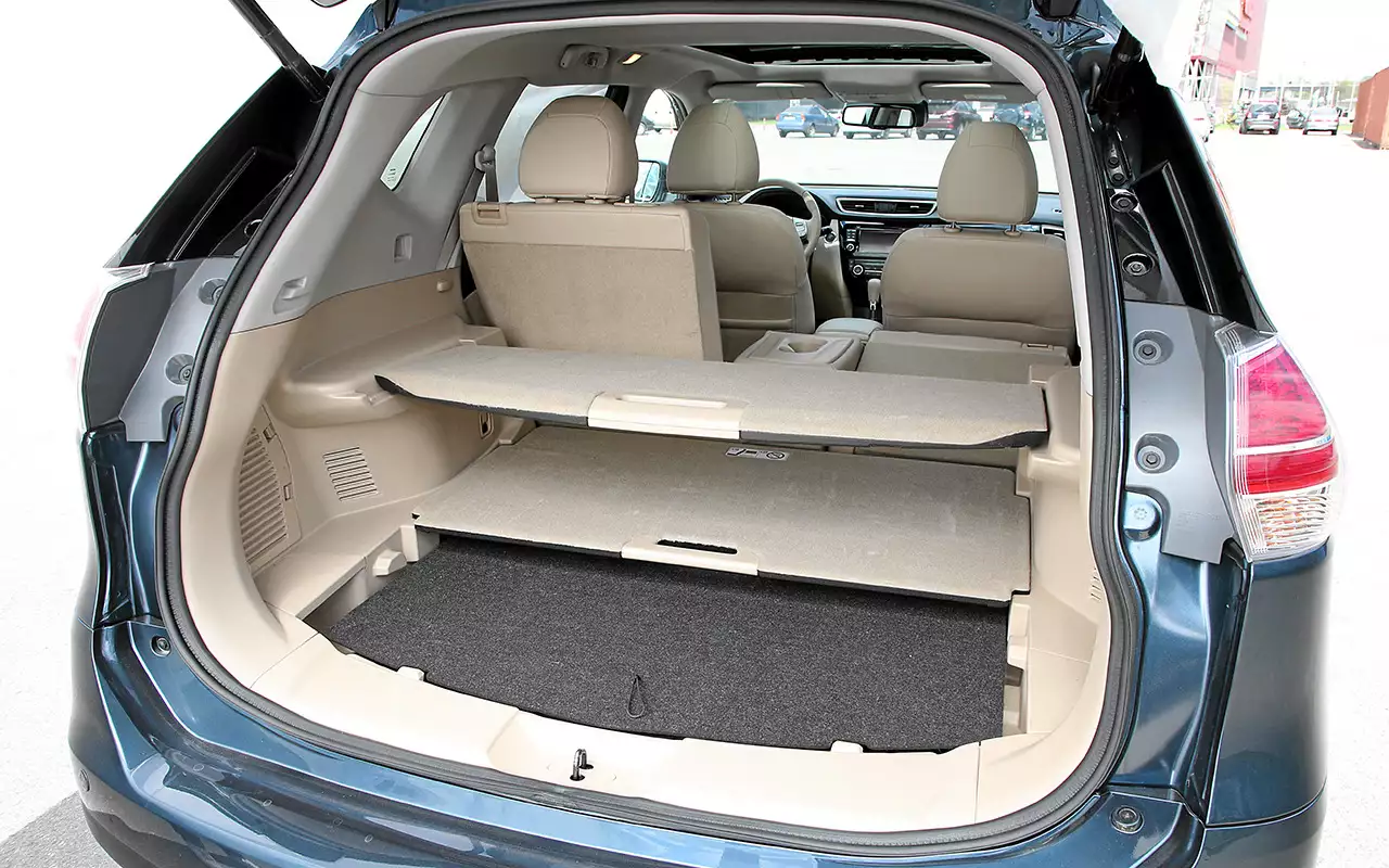 Nissan x trail фото багажника