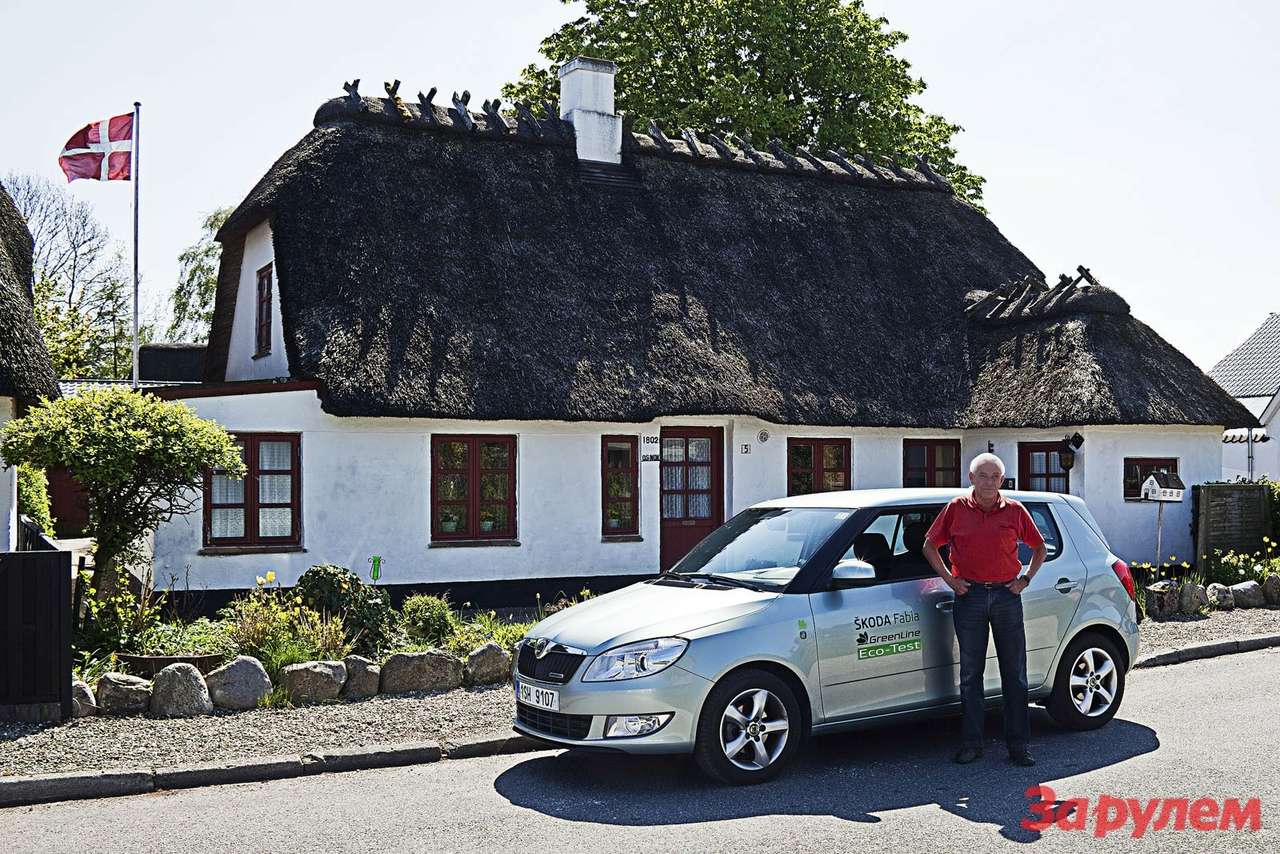 Skoda Fabia проехала на одном баке 2000 км