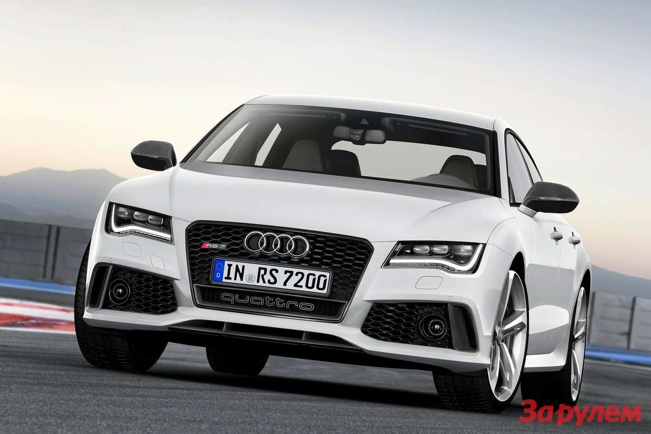 Новый Audi RS7 показал свою мускулатуру в Детройте