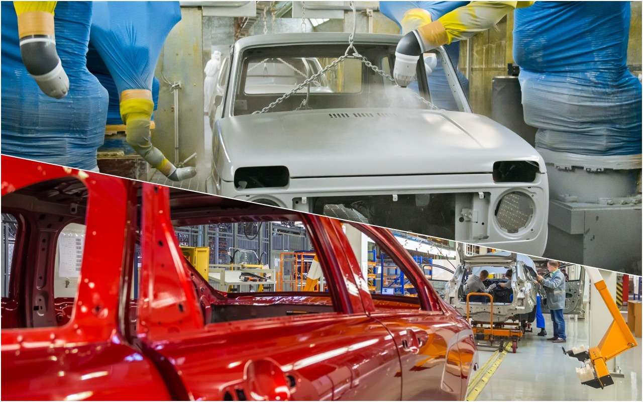 Минпромторг найдет краску для автомобилей