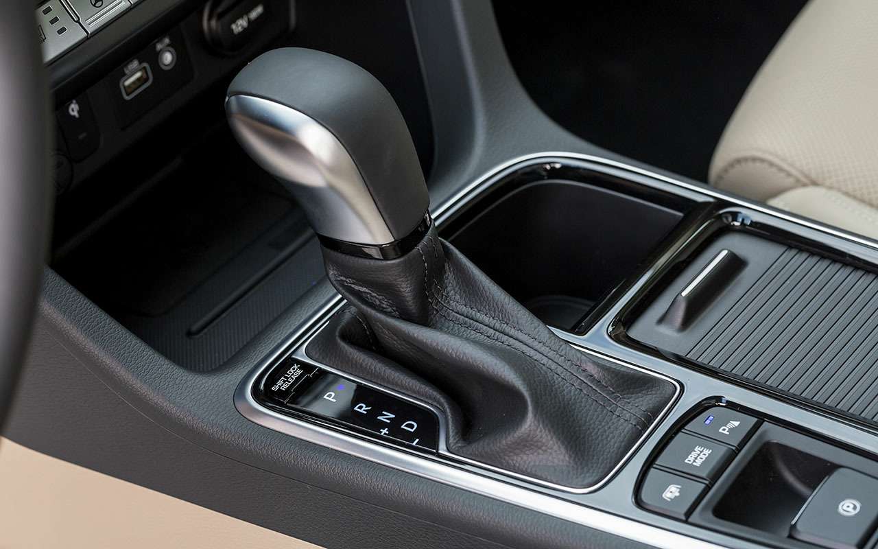 Как выглядит коробка автомат на машине фото Новая Hyundai Sonata - первый тест-драйв