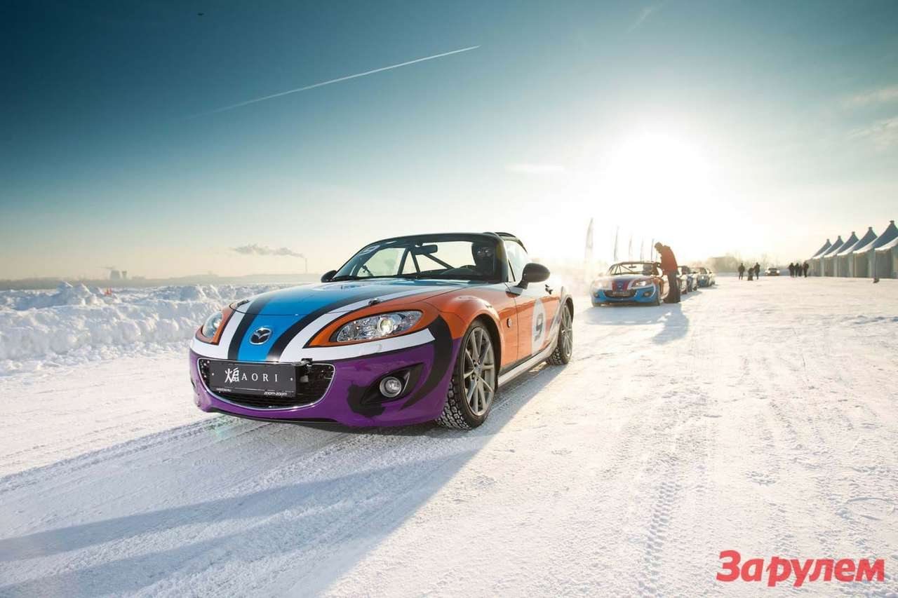 Mazda MX-5 Ice Race 2013