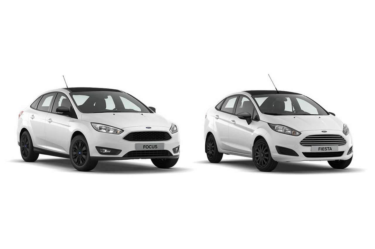 Началось производство и объявлены цены на Fiesta и Focus серии White and Black