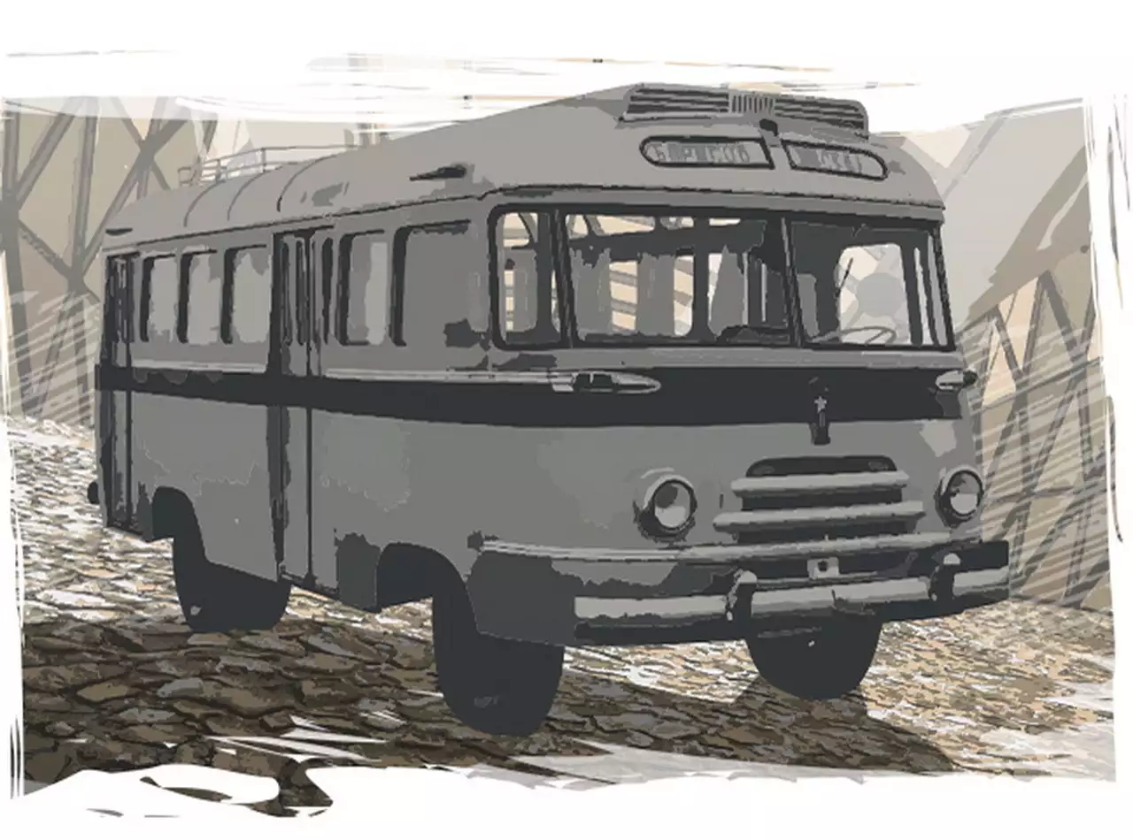 БАРЗ‑1: первый советский автобус с гнутыми стеклами