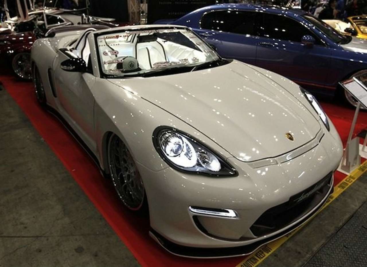Японцы сделали кабриолет в стиле Porsche Panamera