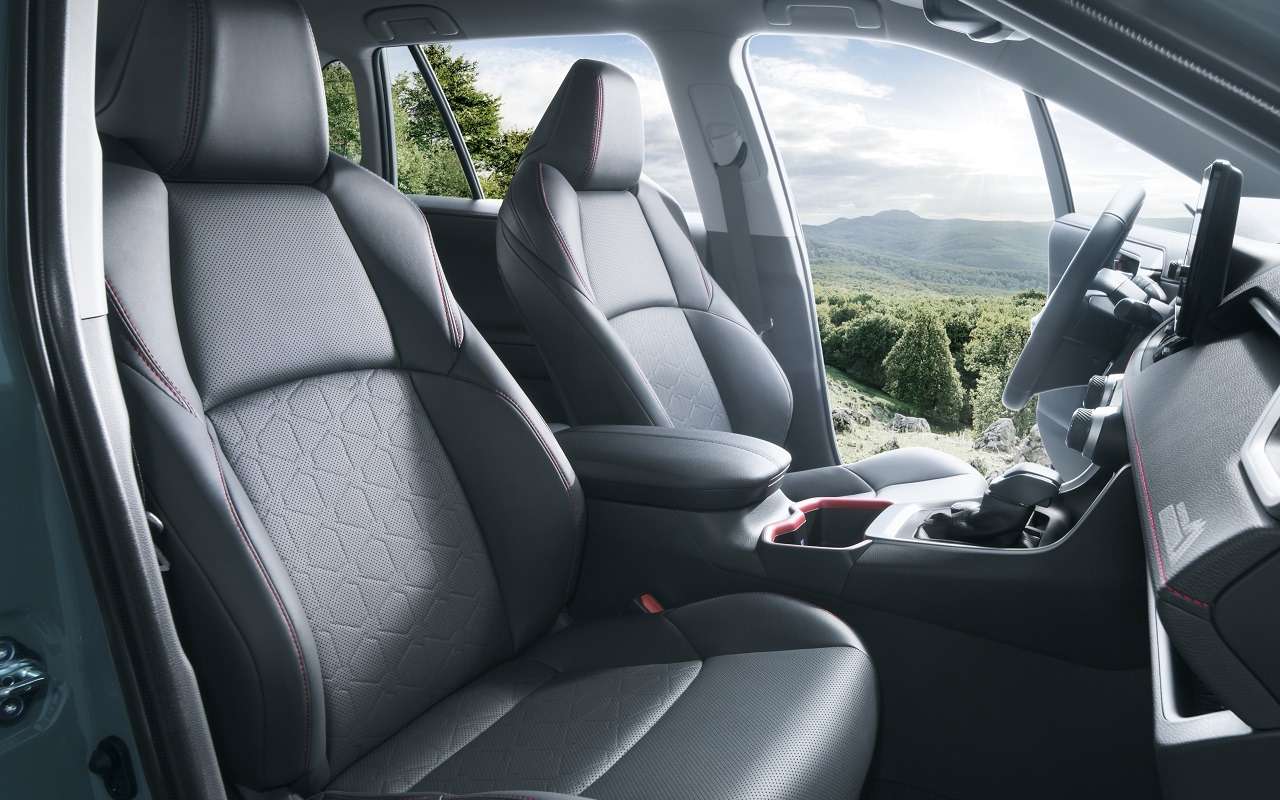 Интерьер Toyota RAV4