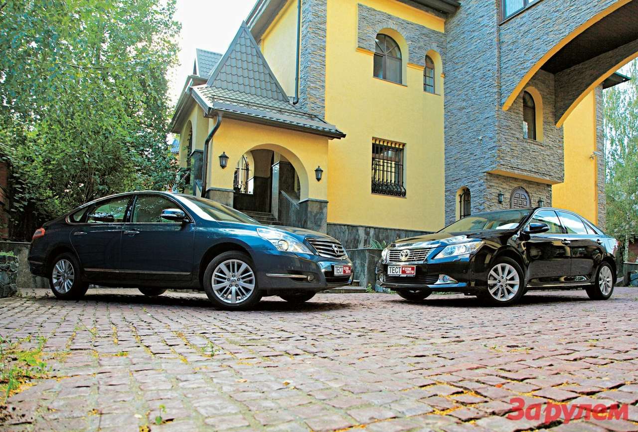 «Ниссан-Теана», от 999 000 руб., КАР от 10,96 руб./км vs «Тойота-Кэмри», от 959 000 руб., КАР от 10,54 руб./км