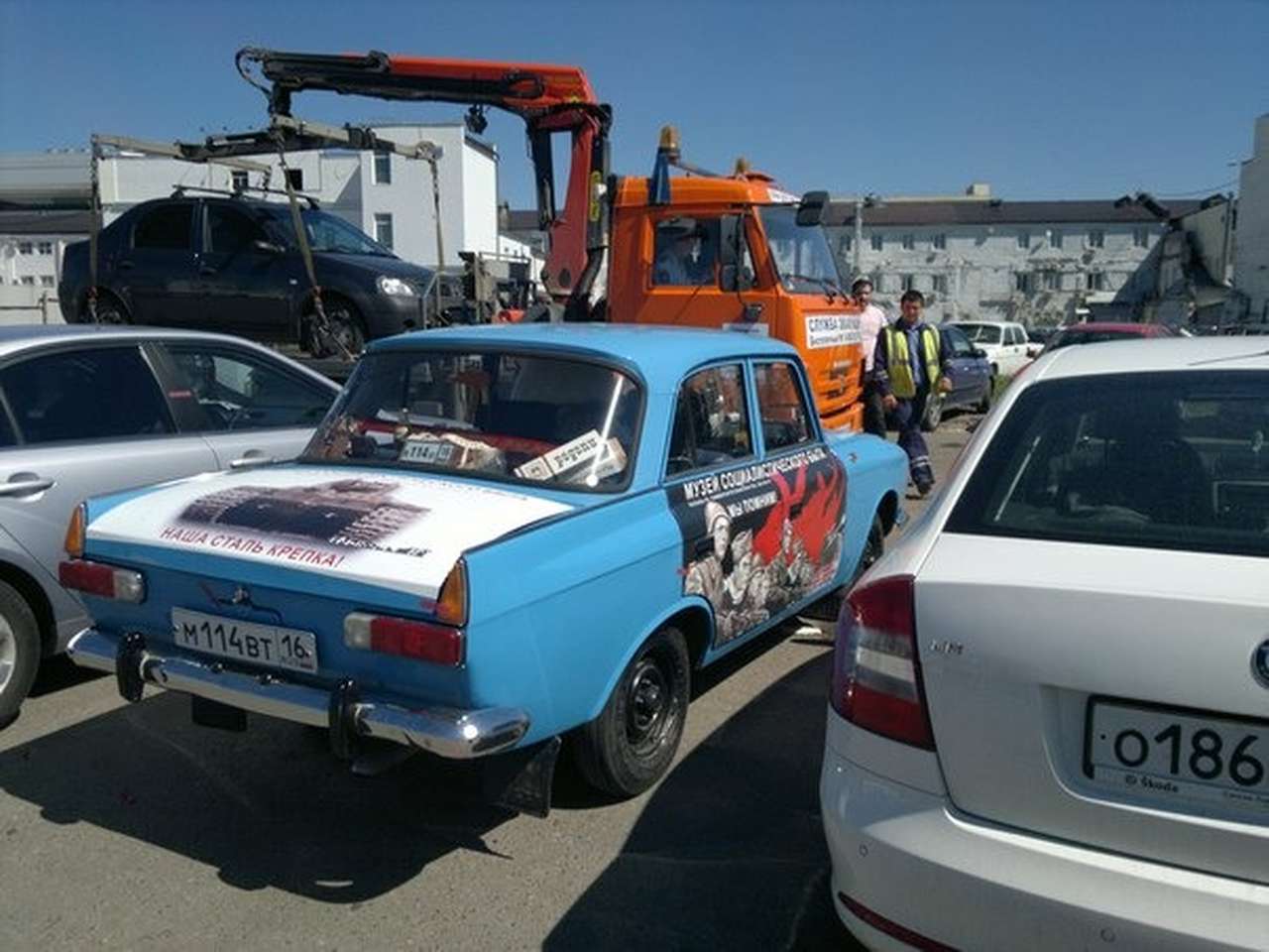 В Казани раритетный экспонат музея угнали на штрафстоянку