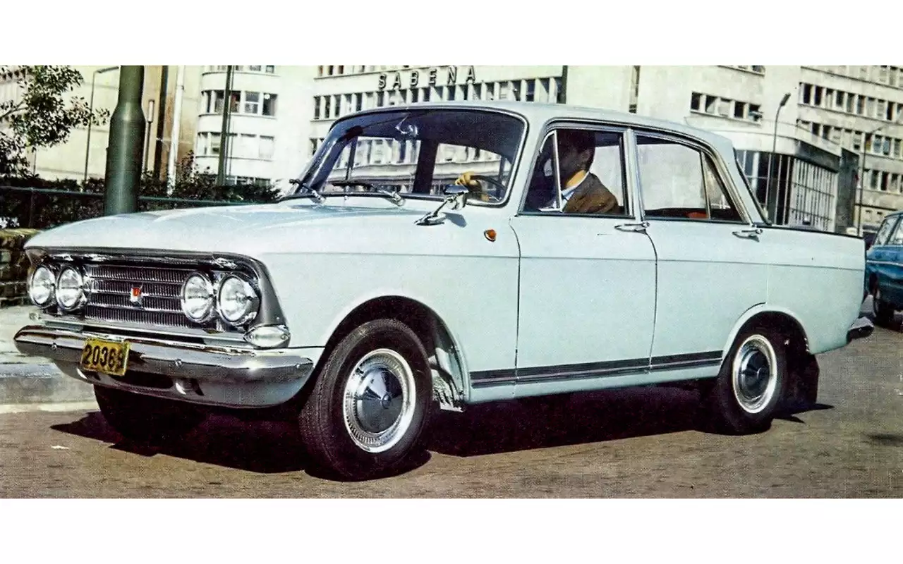 Экспортный Москвич-408СЭ, он же на некоторых рынках – Elite De Luxe.