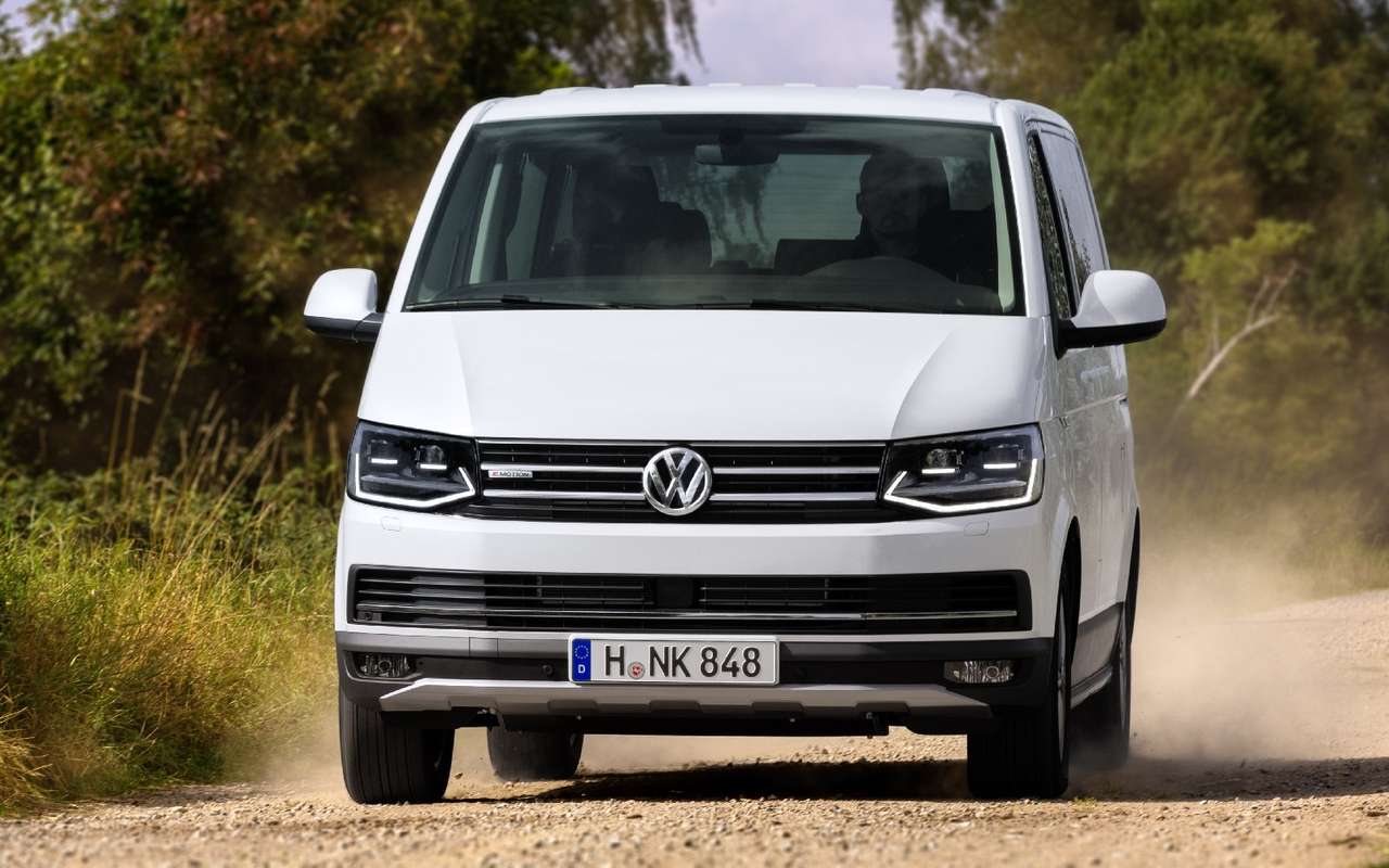 Привет Америке: VW представил кросс-версию микроавтобуса Multivan