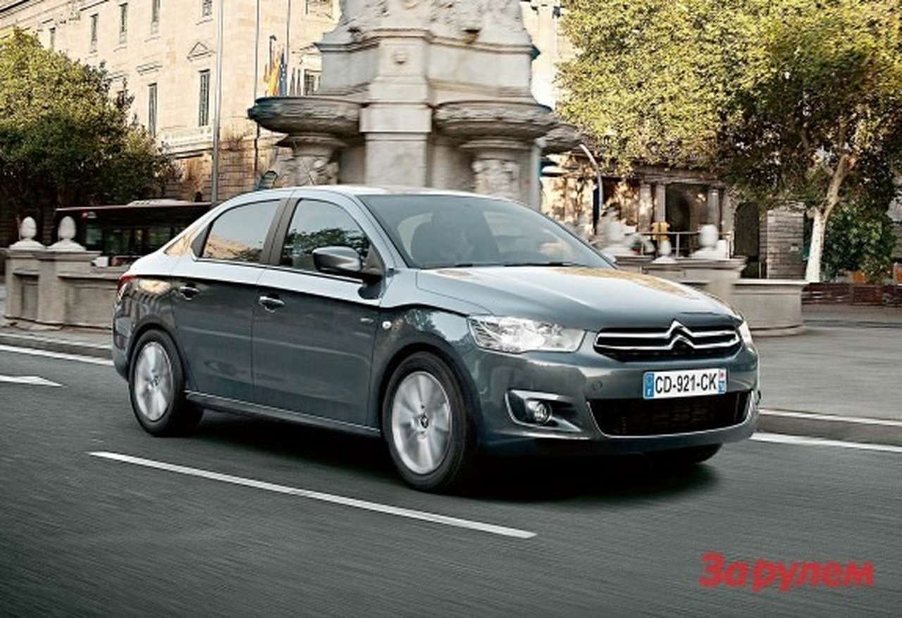 Российские продажи седана Citroen С-Elysee начнутся в марте 