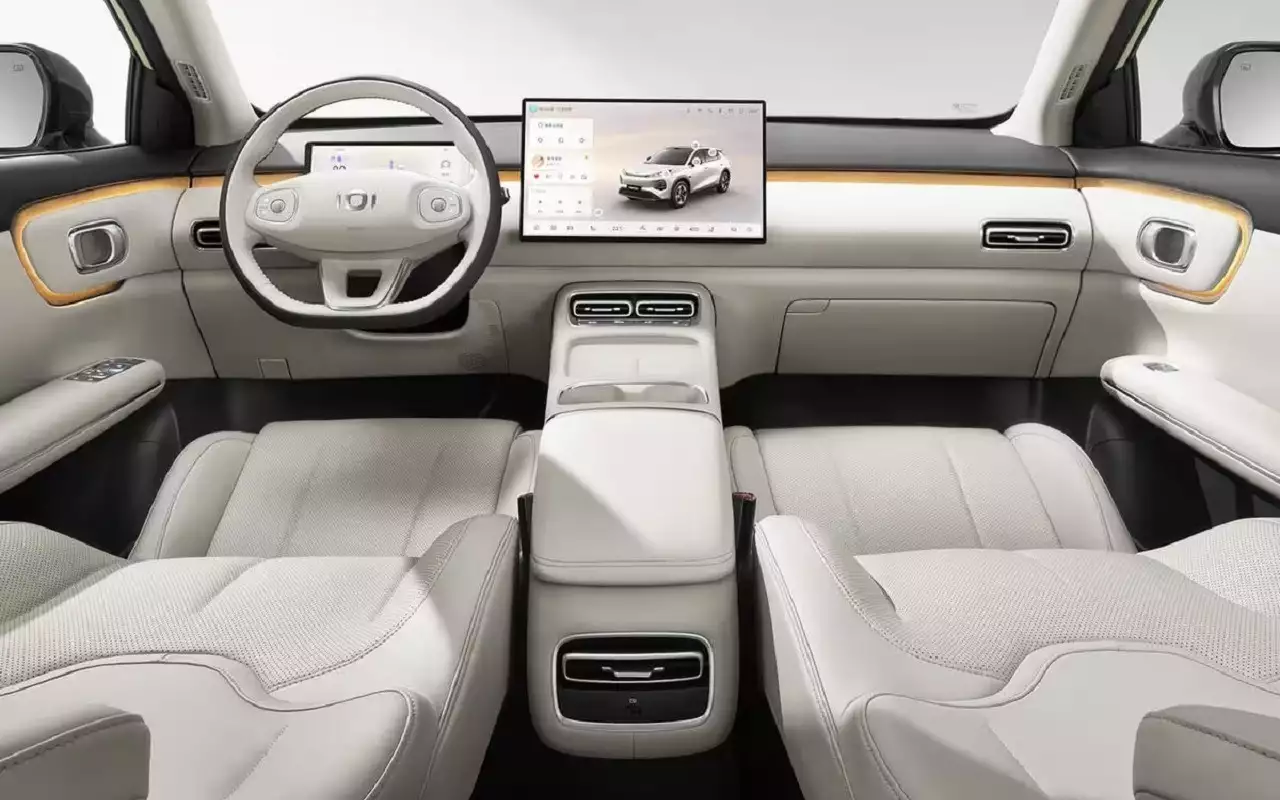 Интерьер Changan Qiyuan Q05