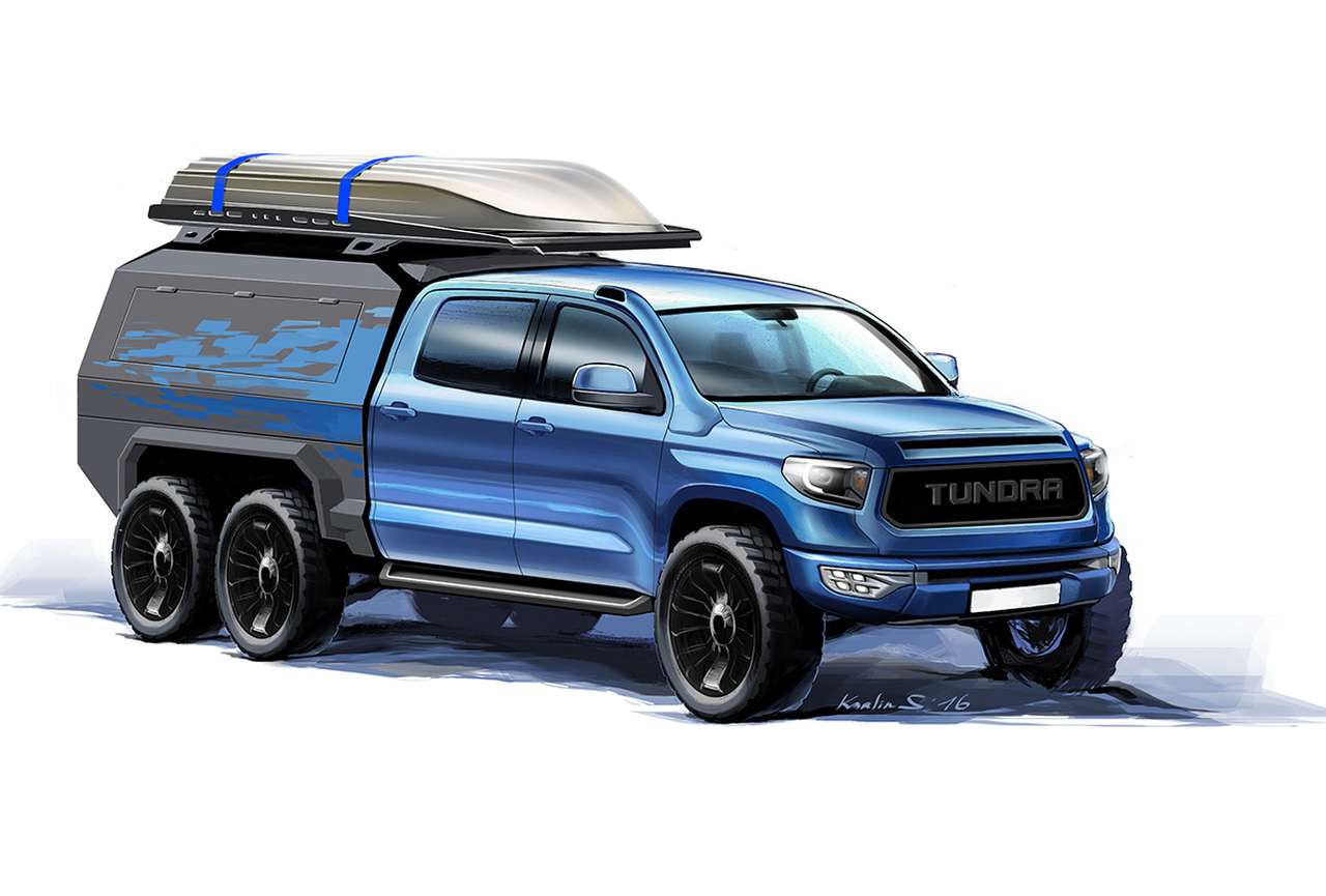 Toyota Tundra 6x6: впервые в России и мире