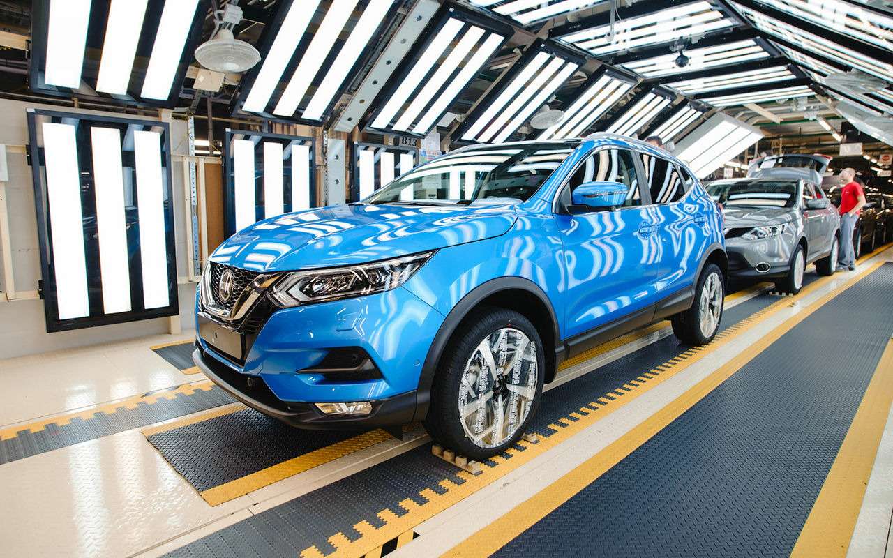 Первый обновленный Qashqai сошел с конвейера российского завода Nissan