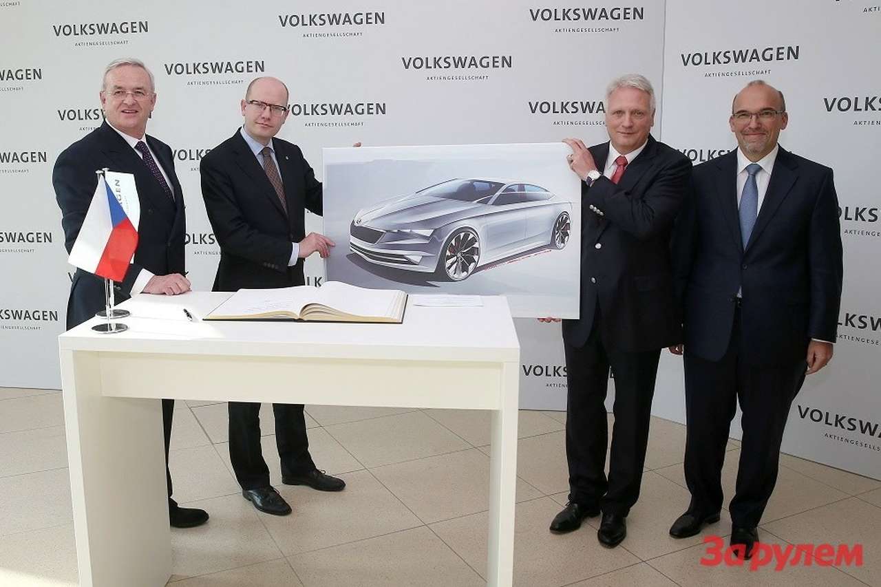 Skoda запустит новую модель на заводе в Квасинах