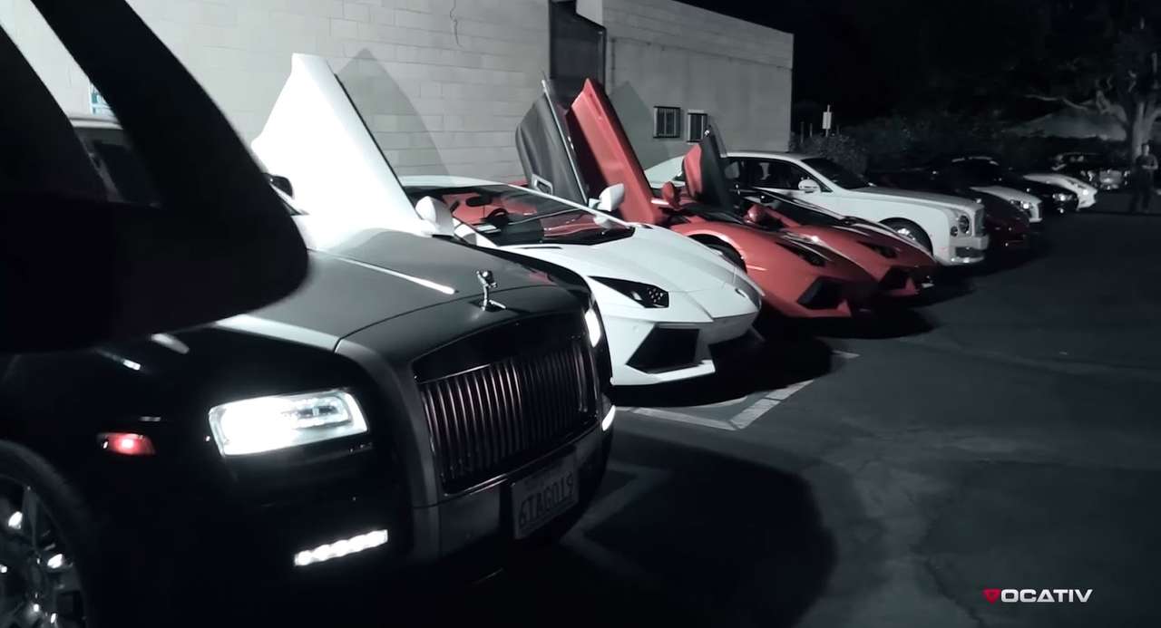 «Золотая молодежь» хвастается своими Lamborghini, Bentley и Maserati