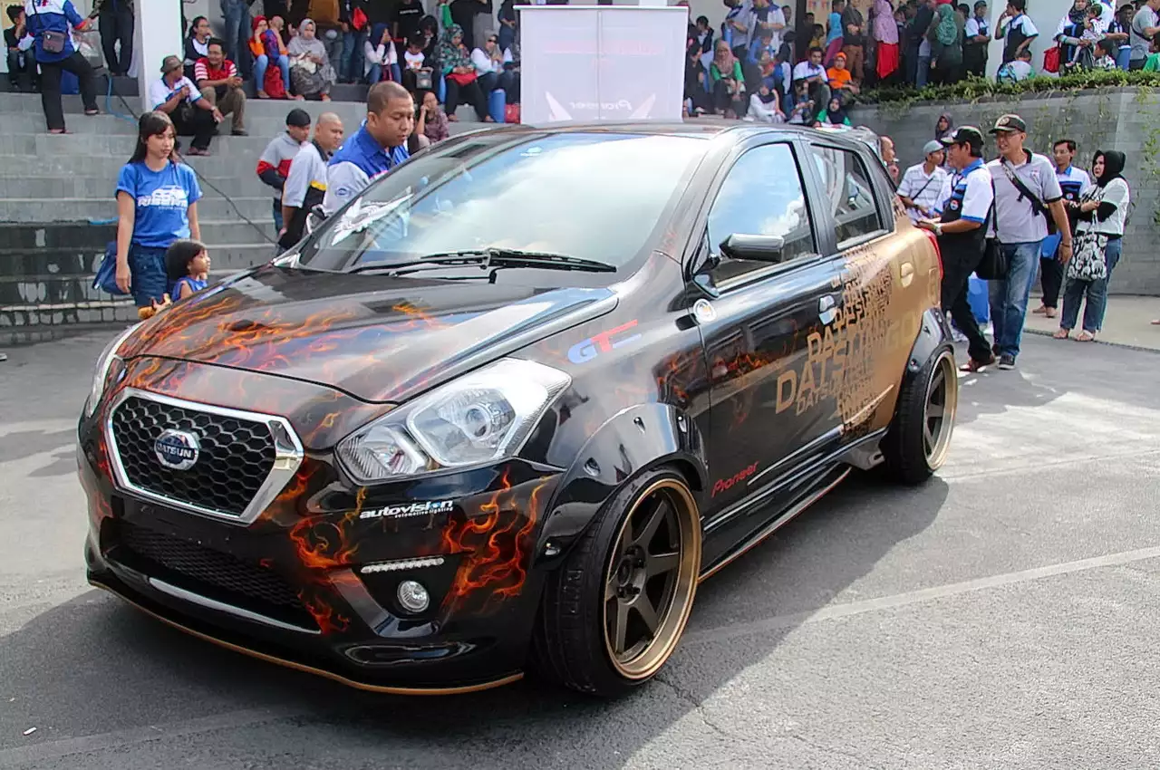 Еще один шоу-стоппер. С такими колесными арками скромняга GO превращается в коренастого крепыша.