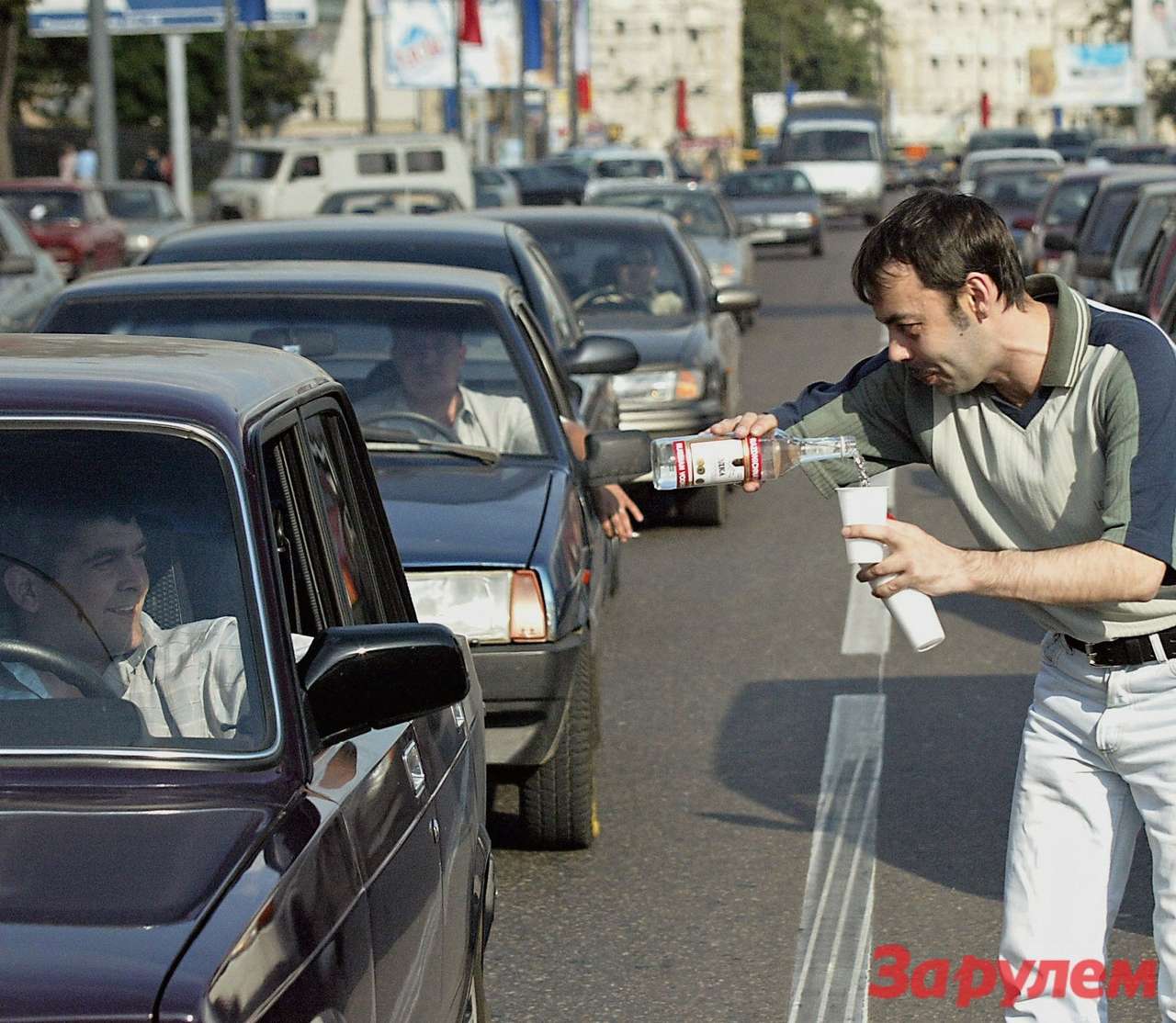 ГИБДД «рапортует» о сокращении на 2% числа «пьяных» аварий