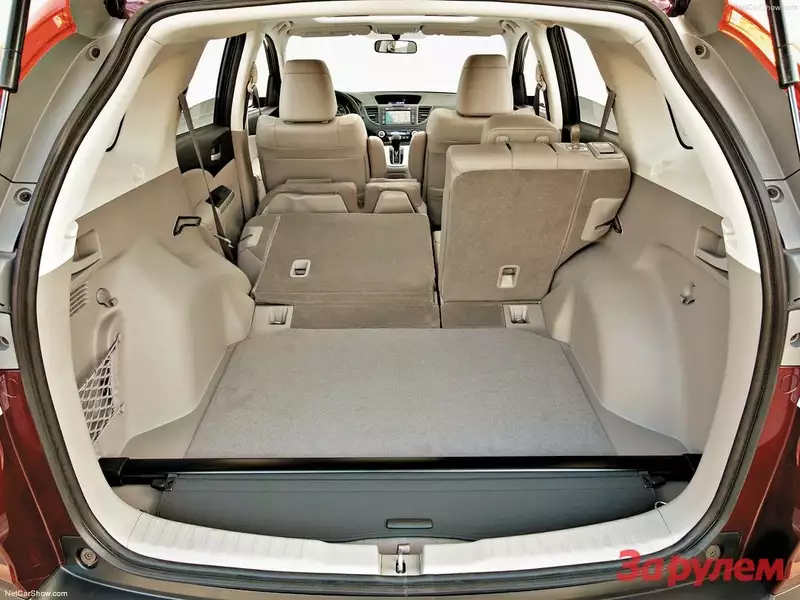 Honda CR-V 2013 багажник. Хонда СРВ 4 поколения 2.4.