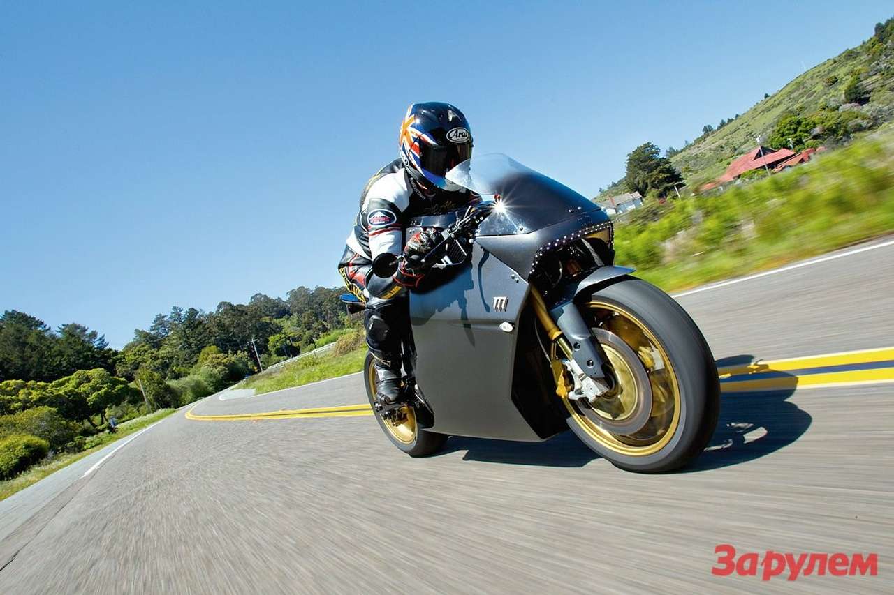Mission One e-Superbike: спортбайк, 2010 г., 136 л.с., 239 кг, $ 69000 (в США)