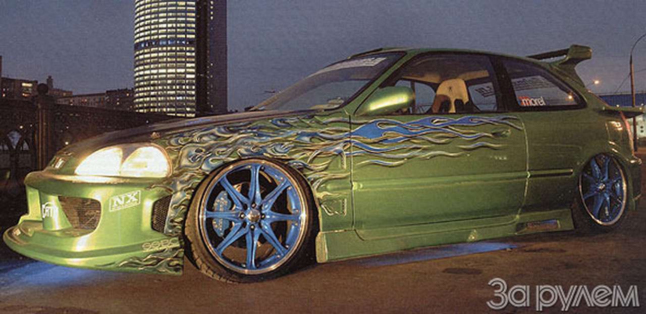 Тюнинг Honda Civic. КИВИк