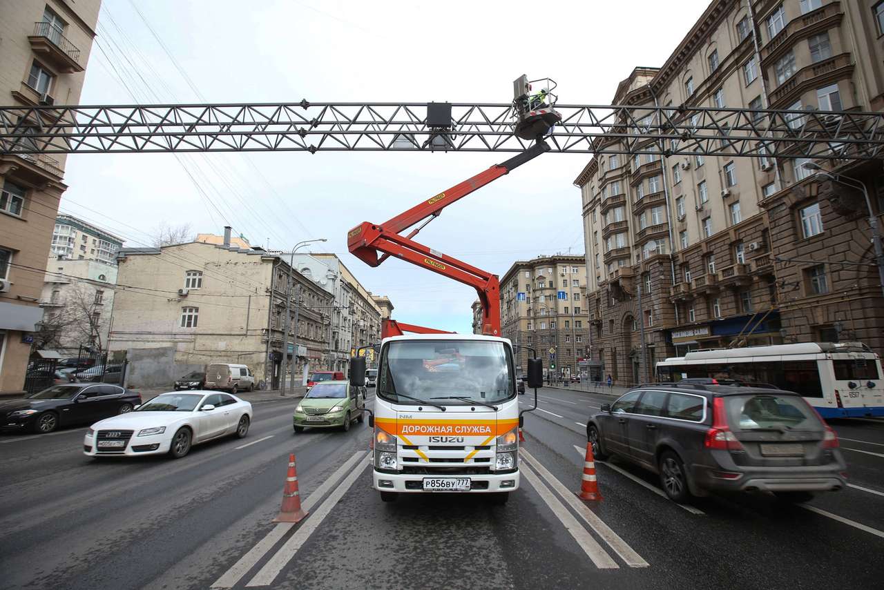 В Москве отключили часть камер фотовидеофиксации