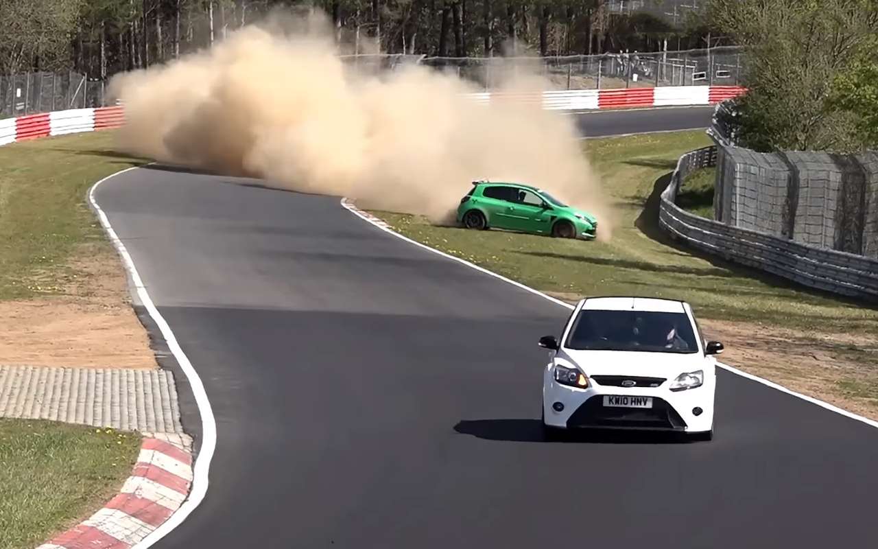 Чудом пронесло: лучшие «сэйвы» Нюрбургринга