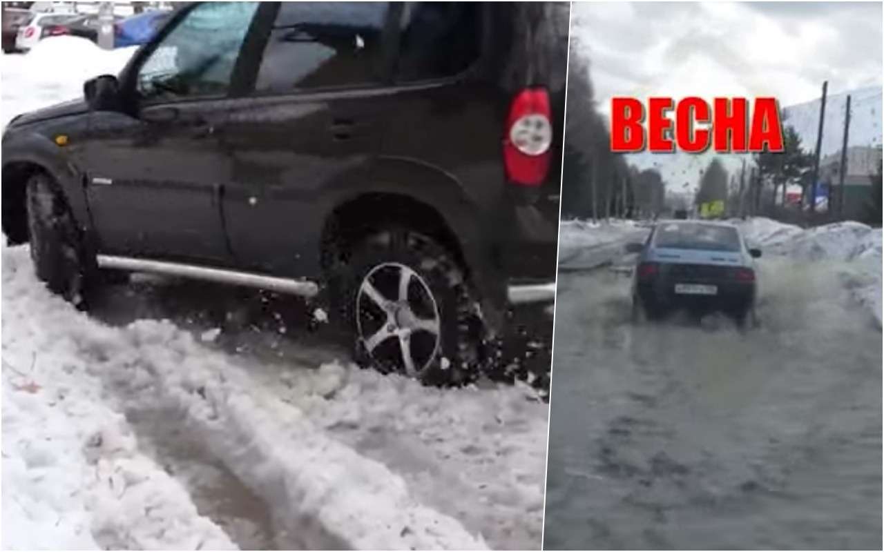 Дороги Челябинска превратились в бездорожье (видео)