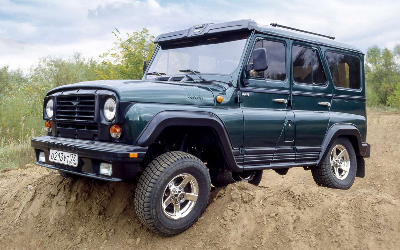 Тюнинговый УАЗ‑31514 по дизайну – предшественник заводского Хантера.